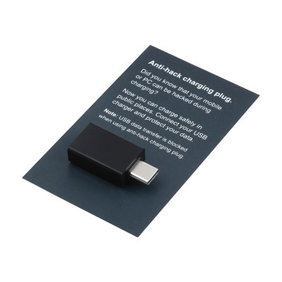 Anti-Hack Jack / Data Blocker - Type-C Compatible