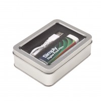 Metal Gift box Power Bank